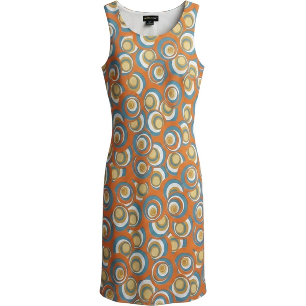 Vintage Y2K Metrostyle Shift Dress USA Womens Mod 60s Retro 4 Psychedelic Gogo